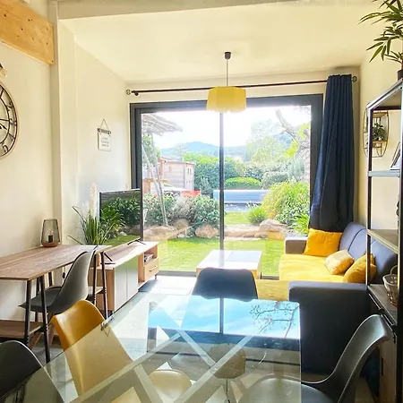 Dolce, Piscine Privee Chauffee & Jacuzzi Privatif, 5mn Des Plages 别墅 *